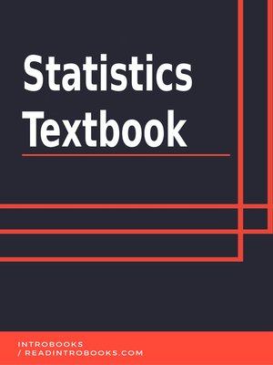 cover image of Statistics Textbook